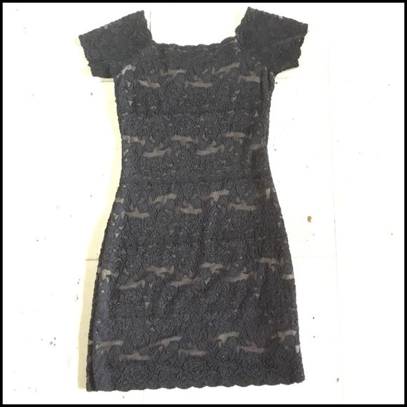 White House Black Market Dresses & Skirts - WHBM White House Black Market Black Lace Dress White House Black Market Dresses & Skirts - WHBM White House Black Market Black Lace Dress